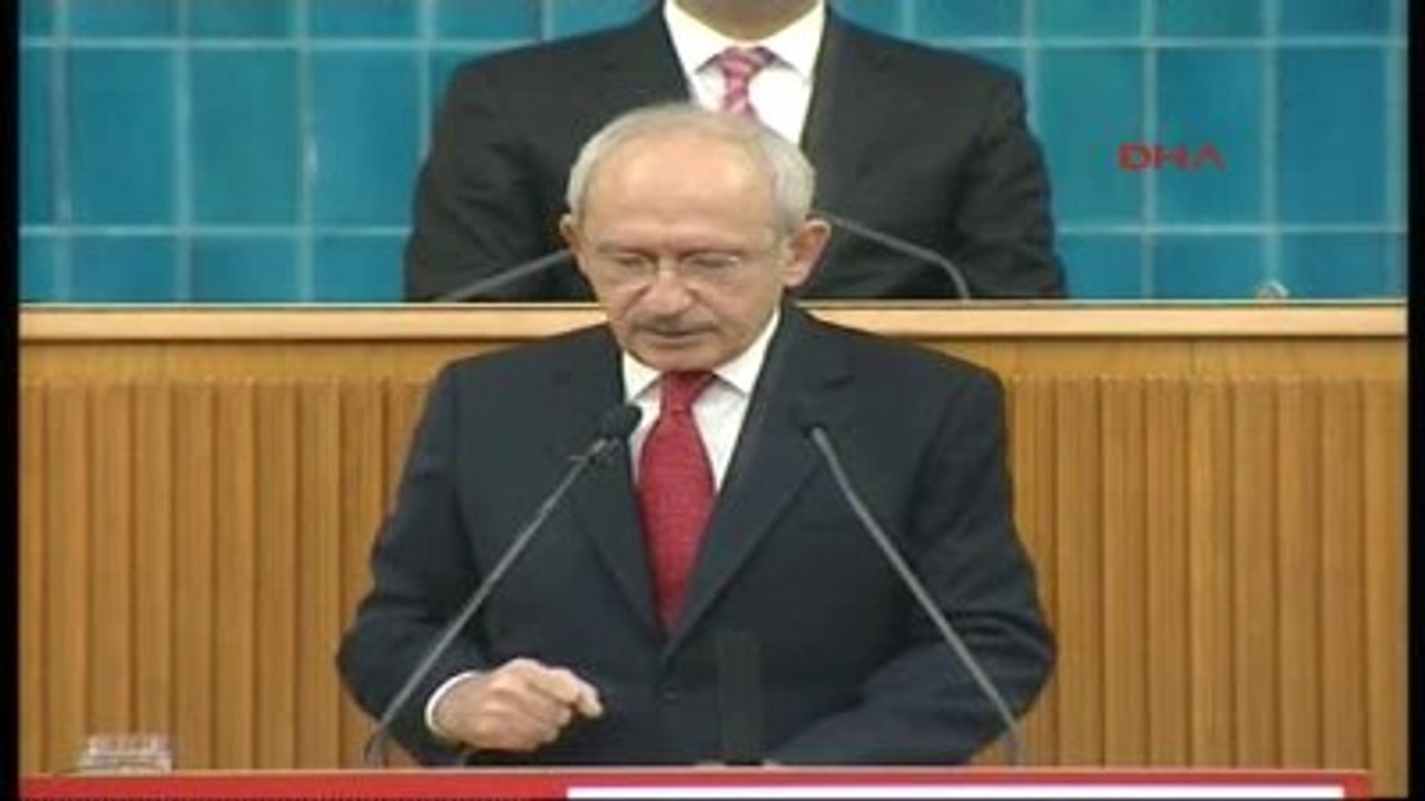 Kılıçdaroğlu: Benim Karnım Ağrımıyor Benim Yüreğim Ağrıyor Yüreğim