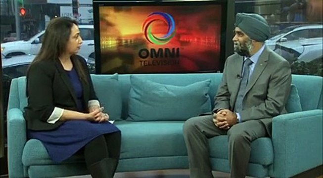 interview with Canadian Defense Minister Harjit Singh Sajjan