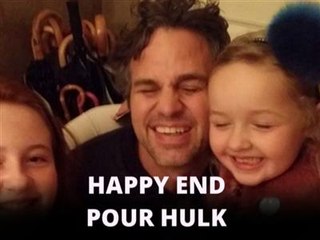 Hulk a perdu sont portable dans la neige ce week-end !