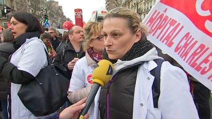 Grève: "nos personnels de santé se sacrifient tous les jours pour faire leur travail correctement"