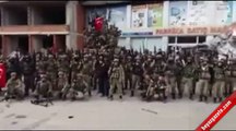 Güvenlik güçleri Cizreyi ‘Komando Marşı’ ile inletti Komando