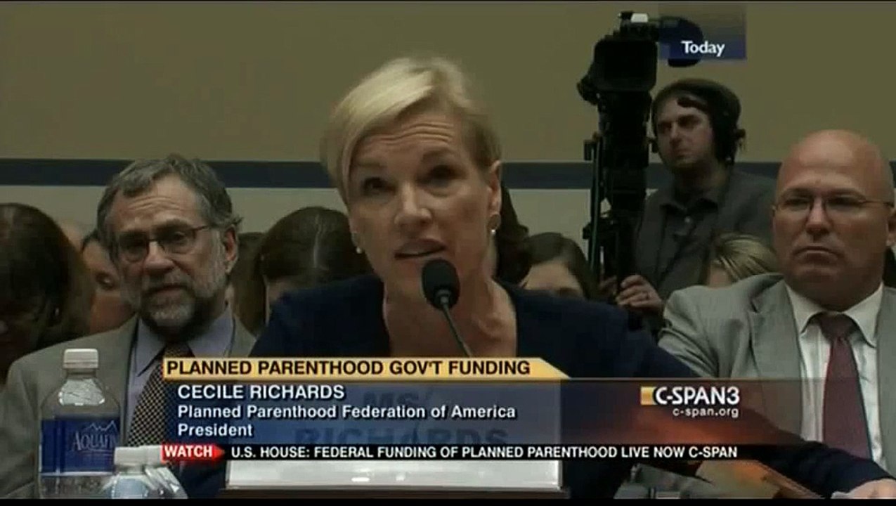 Cecile Richards goes BOOM
