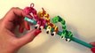 Rainbow Loom Band Giraffe Pencil Hugger Charm Loomless How to