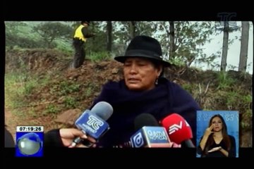 Cinco desaparecidos tras un deslave en Cotopaxi