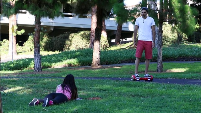 PICKING UP GIRLS USING A HOVERBOARD PRANK!!