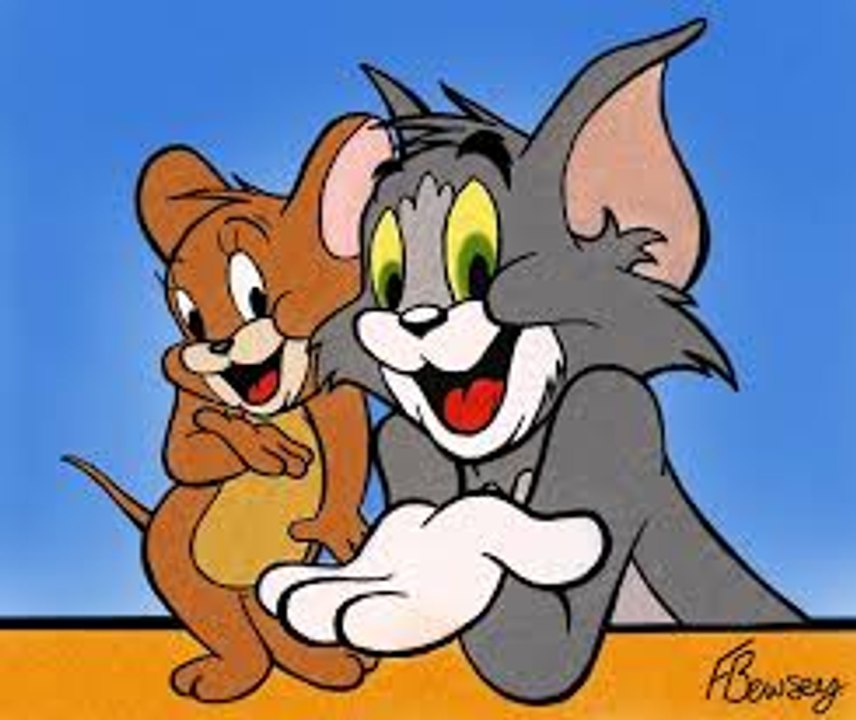 Tom and Jerry Beach Cartoon Watch