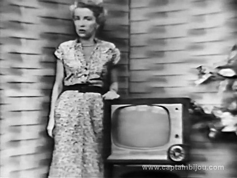 1951 WESTINGHOUSE TV COMMERCIAL - BETTY FURNESS