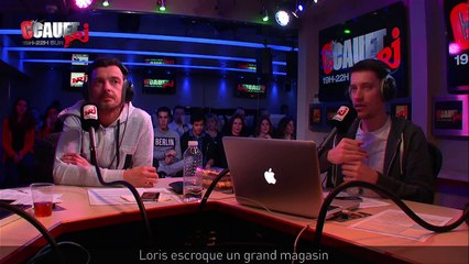 Loris escroque un grand magasin - C’Cauet sur NRJ