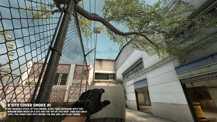 CS:GO cache - B Bombsite smoke guide