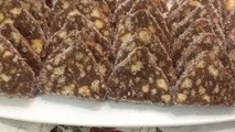 حلوة الشهدة المميزة بالشوكولاته و الكوك تقديم و مذاق اكتر من رائع من المطبخ المغربي مع ربيعة