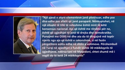 Han: Me rëndësi janë kushtet, e jo pjesmarrësit në zgjedhje