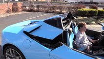 2016 Lamborghini Huracán Spyder LP610-4 Start Up, Exhaust, and In Depth Review