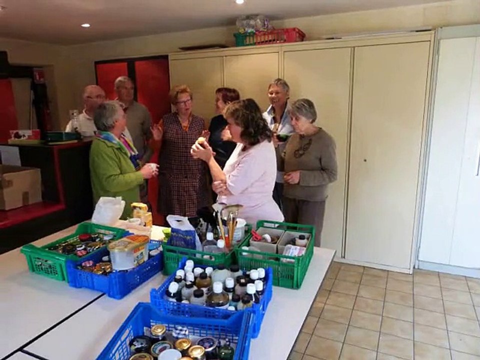Atelier Peinture sur soie 2012-Association La Cordée-La Chapelle des Fougertz