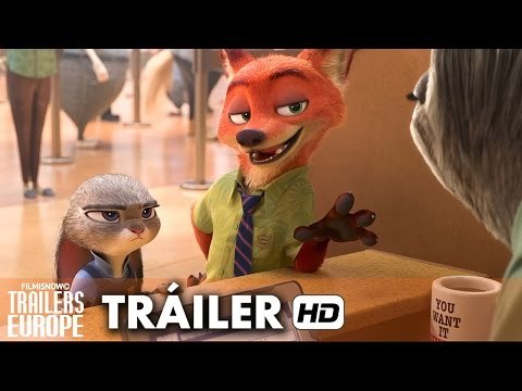 Zootrópolis Tráiler Oficial #2 en español (2016) HD