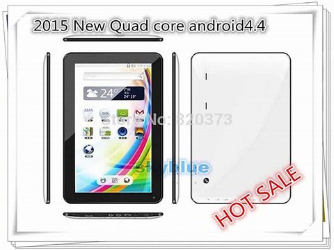 10 10inch tablet pc Allwinner A33 Quad core tablet Android 4.4 1G8G 1024*600 WIFI Bluetooth 4K&BlueRay 3D video support gifts -in Tablet PCs from Computer
