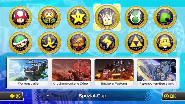 Nintendo Wii-U Mario Kart 8 [HD Video] Special Cup - Spezial Cup 150ccm High Quality Gamingstream Lets´s Play Mario Kart 8