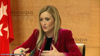 Скачать видео: Cifuentes acusa a Podemos de 