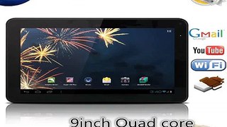 9inch Quad core Tablet  PC ATM7029/A33 8GB Android 4.4 dual cameras build in bluetooth without HDMI 3G NO 4G lite GPS TABLET-in Tablet PCs from Computer