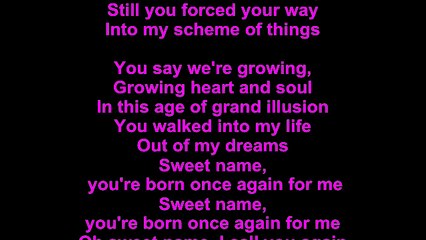 David Bowie – Word On A Wing Lyrics