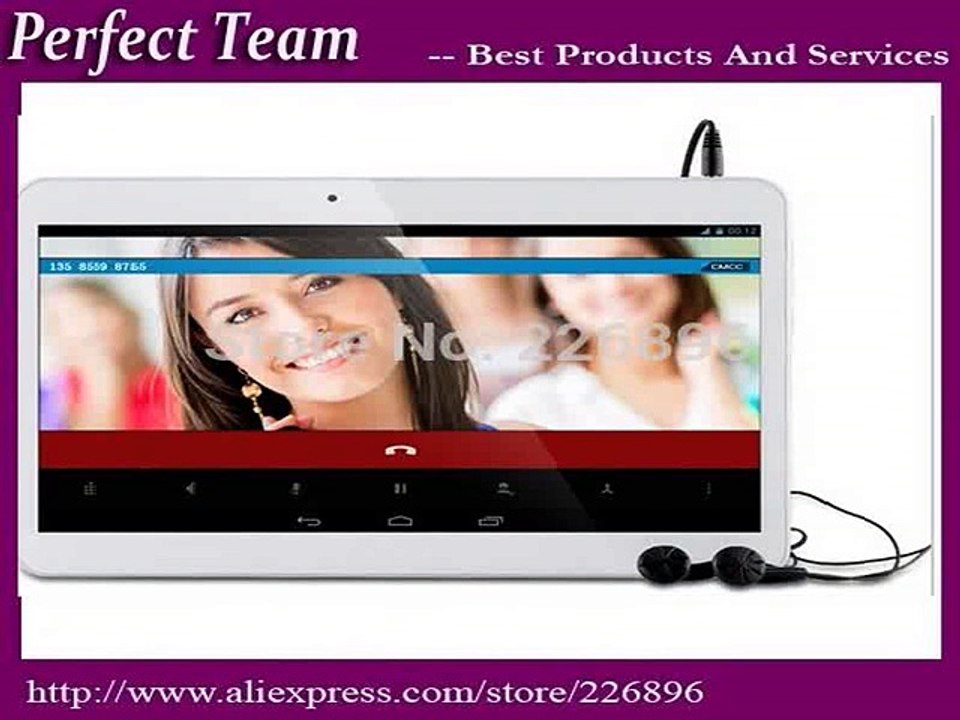 DHL Free Shipping 10 inch tablet Quad Core MTK6582 3G Phone Call Tablet 2GB RAM 16GB ROM 1024*600 Bluetooth WiFi-in Tablet PCs from Computer