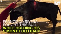 Instagram Freaks Out Over Photo Of Bullfighter With His Baby