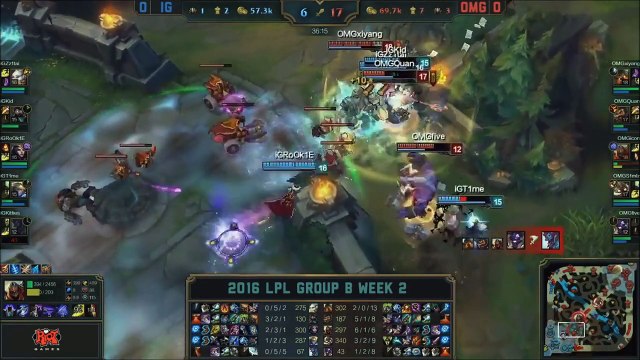 OMG vs IG LPL Spring Split Saison 6