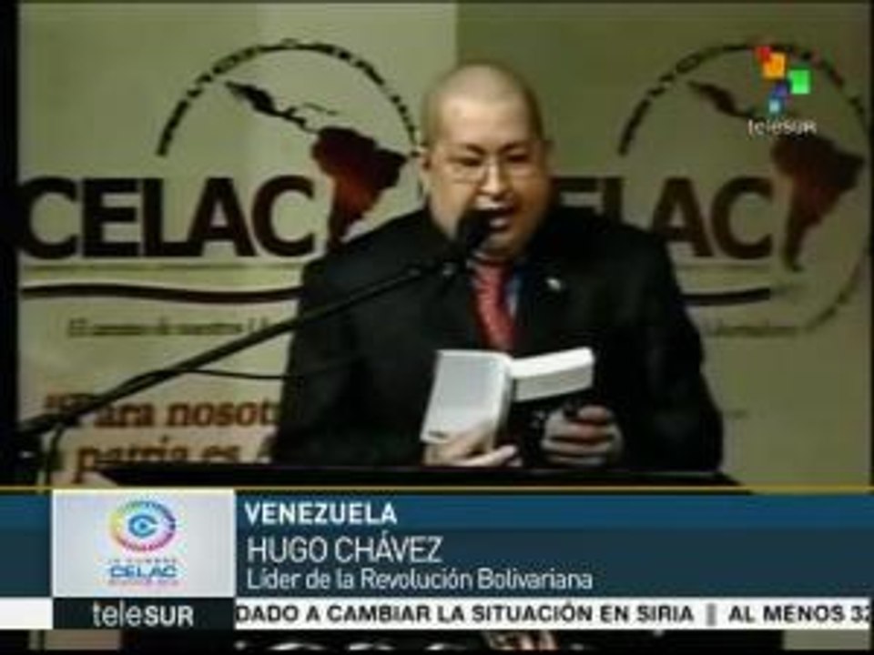 Hugo Chávez: Hagamos con la CELAC la Patria Grande