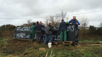 Crise agricole : des messages en bord de route
