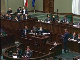 Poseł Artur Dunin - Wystąpienie z dnia 30 grudnia 2015 roku.