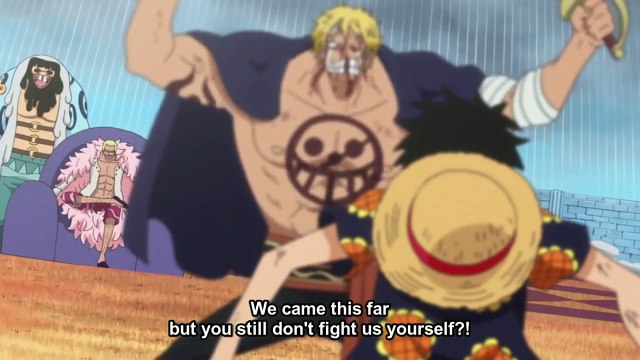 『ONE PIECE』ワンピース- Luffy Red Hawks Doflamingo『HD』 『English Sub』