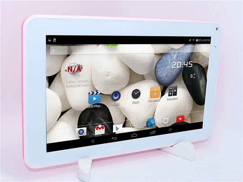 HOT! ! 9 inch Quad Core Allwinner A33 tablet+dual camera+Bluetooth+4000mAh+512M/8G+Android 4.4 Christmas gift Big discount-in Tablet PCs from Computer