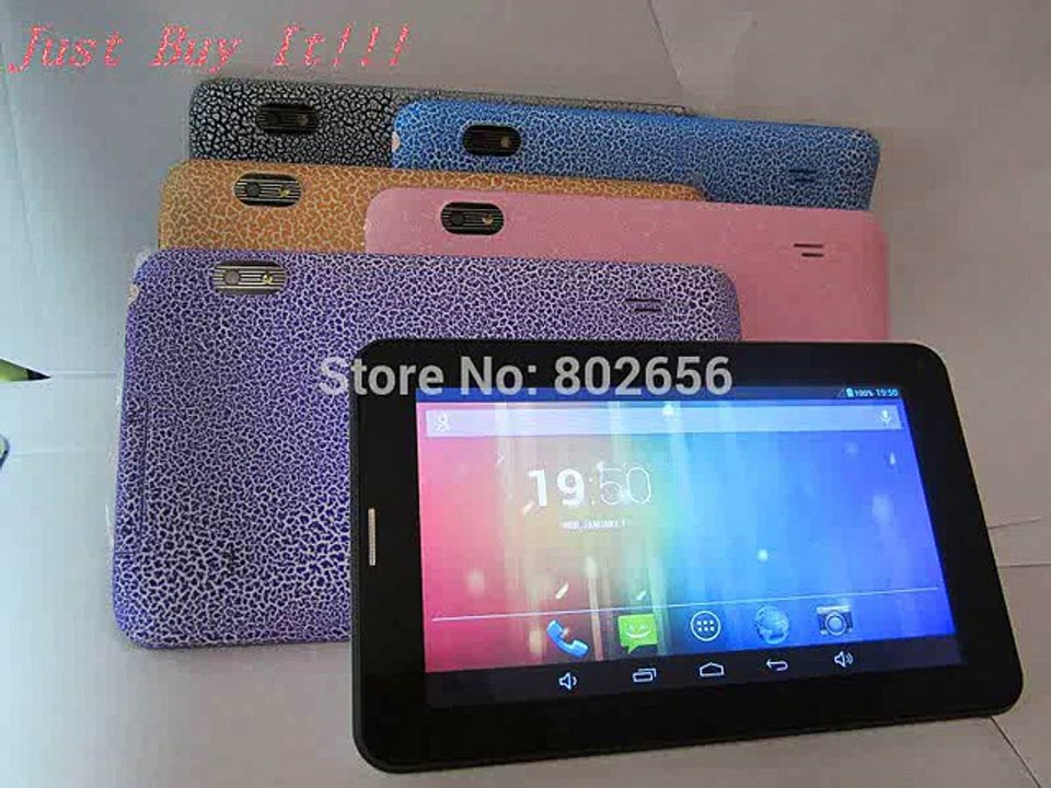 hot Sale!!!7  Allwinner A33 Dual camera/core+OTG+ Ultra Slim +WIFI +bluetooth+ flashlight+phone call  tablet pc-in Tablet PCs from Computer