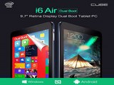 Cube i6 Air 3G Dual Boot phone call tablet pc 9.7'-'- IPS 2048*1536 Win 8.1/Win10 Android4.4 Intel Z3735F Quad Core Bluetooth-in Tablet PCs from Computer
