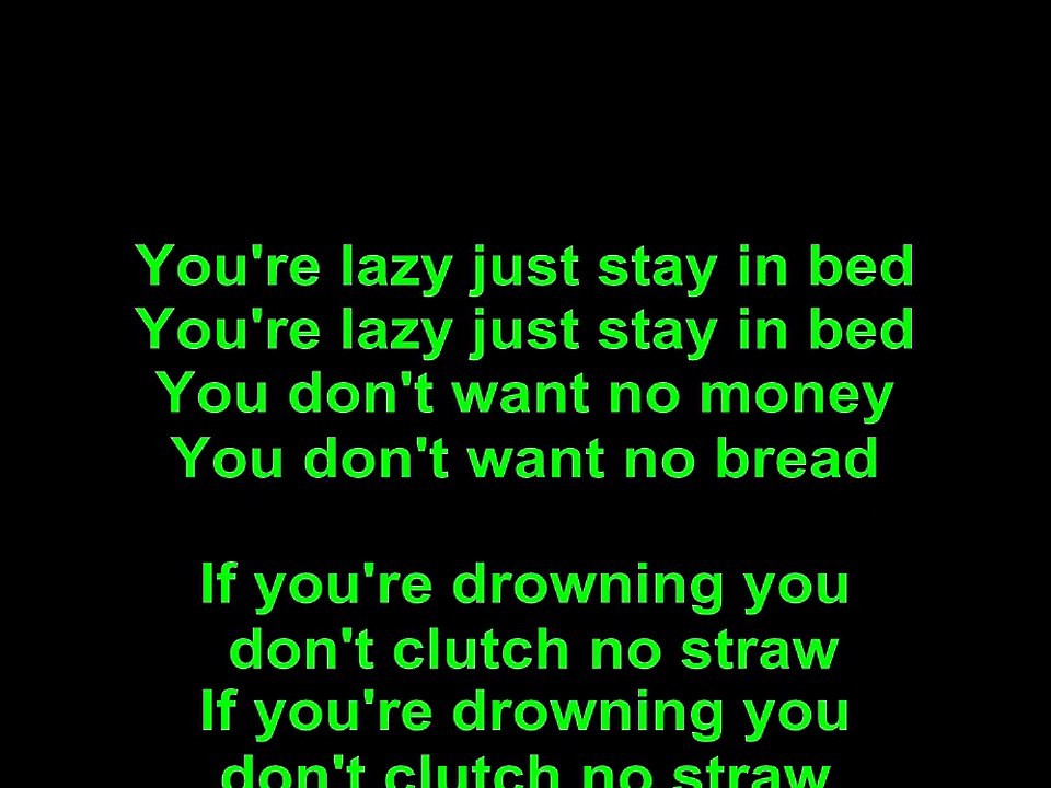 Deep Purple – Lazy Lyrics