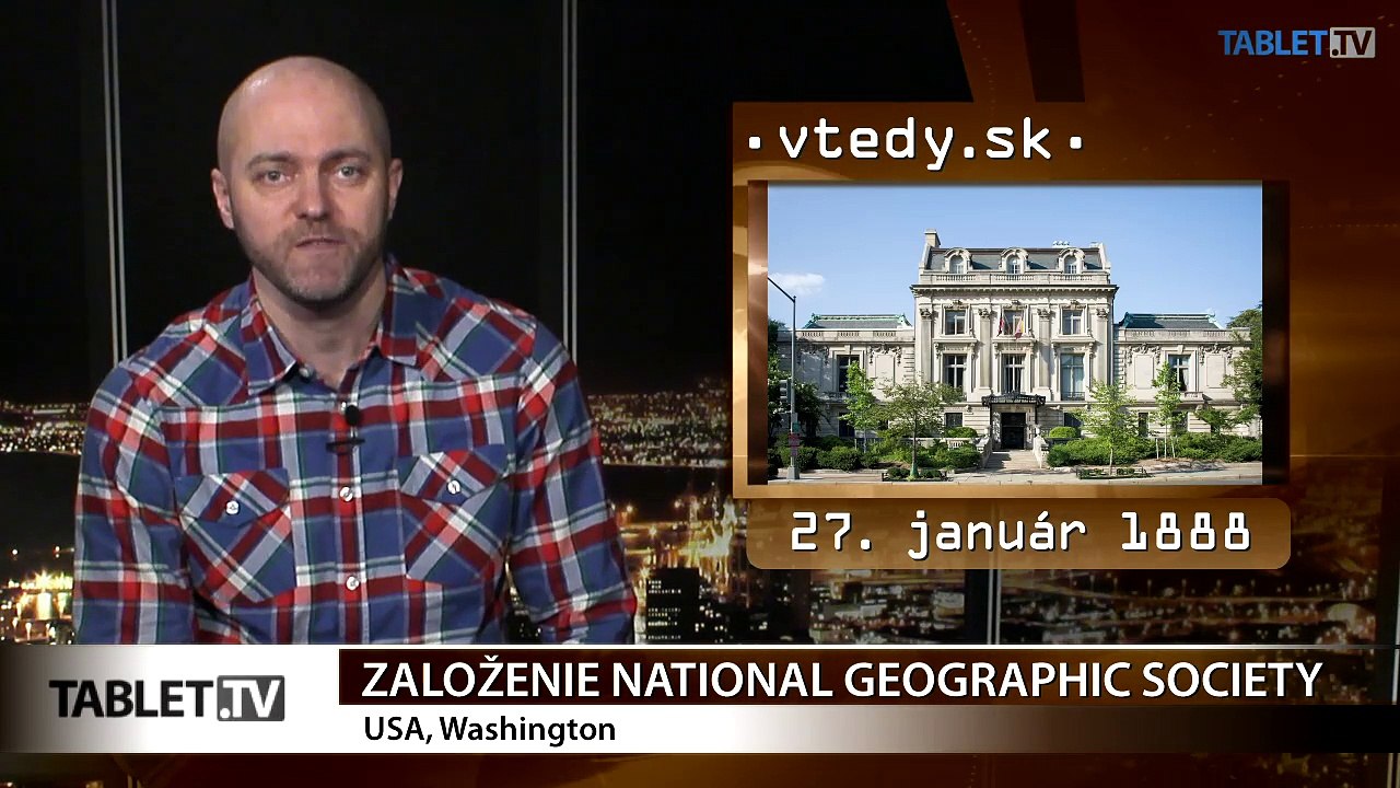 Stalo sa VTEDY: Vznik National Geographic Society a proces s kacírom