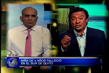 Crónica Viva – Niña de 4 años falleció en el sur de Quito