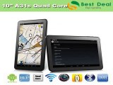 dhl free shipping quad core tablet 10 inch allwinner a31s android 4.4 1gb ram 8gb/16gb rom with bluetooth hdmi-in Tablet PCs from Computer