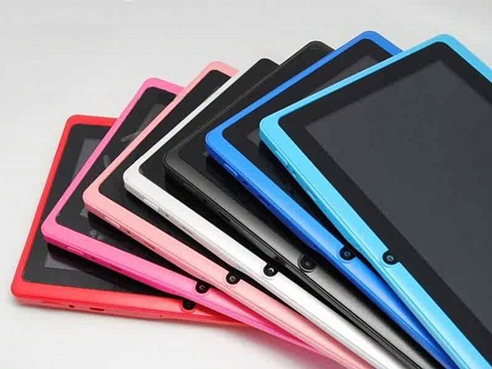 7 inch Dual Core Android Tablet PC Q88 pro Allwinner A33 Android 4.4 Dual Camera WIFI OTG Capacitive Screen hot sale-in Tablet PCs from Computer