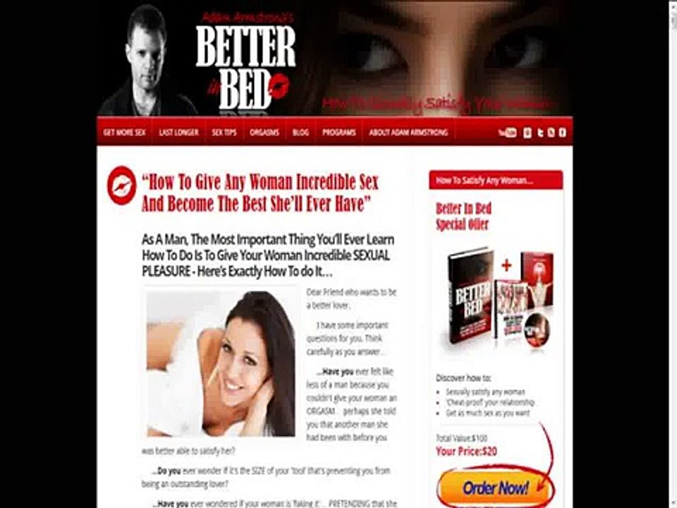 Better In Bed By Adam Armstrong