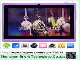 Hot 7 Inch Android tablet pc Q88 allwinner A23 Dual Core 1.5GHz Android 4.2 WIFI 512MB 4GB Dual camera-in Tablet PCs from Computer