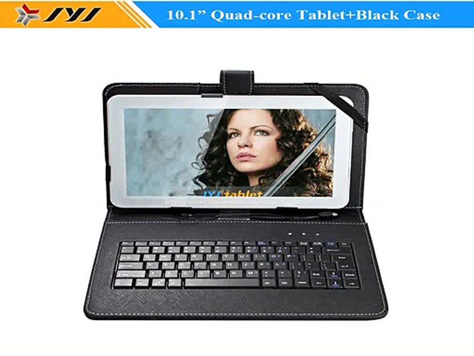 White 10.1inch MTK8127 Quad Core Android 4.4 16GB Tablet PC GPS HDMI cameras Bluetooth WiFi with Black Keyboard Case-in Tablet PCs from Computer