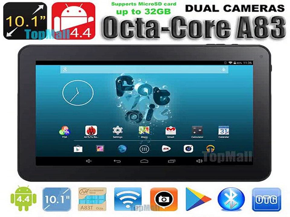 DHL Free Shipping 10 inch Tablet PC AllWinner A83T Octa Core Tablet 4K Video Google Play HDMI Bluetooth Wifi 8 Cores Tablets-in Tablet PCs from Computer