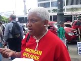 Welcome Rally - “Canadian Water Convoy to Detroit” (12/15) - Maureen Taylor interview