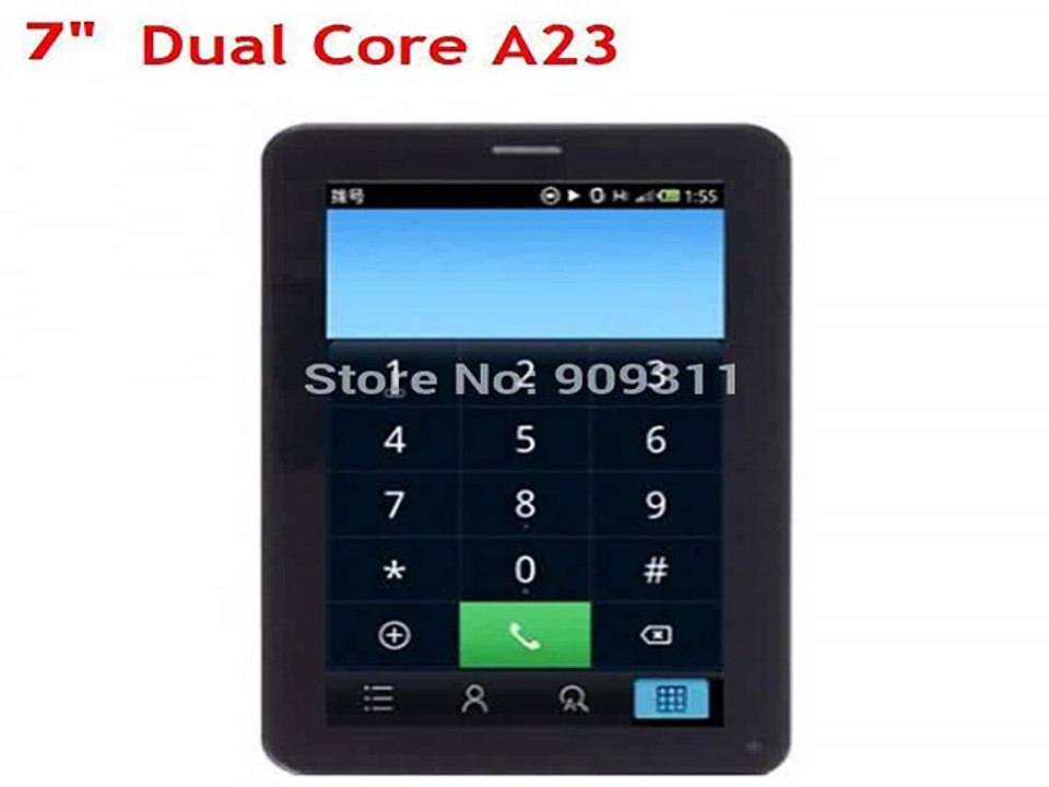 7inch 2g GSM phone call Allwinner A13 to A23 2G Dual core tablet 4GB Dual camera Bluetooth with sim slot tablet pc-in Tablet PCs from Computer