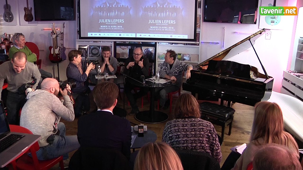 L'Avenir -  Julien Lepers en Belgique pour l'opéra-rock Hopes