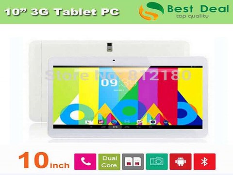 DHL Free Shipping WCDMA 3G Phone Call tablet pc 10 inch MTK6572 Dual Core 1.2Ghz 3G Tablet bluetooth Dual Camera Tablet with SIM-in Tablet PCs from Computer
