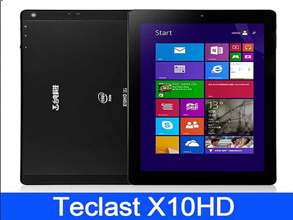 Teclast X10HD 3G Dual Boot Windows 8.1 & Android 4.4 Tablet PC Intel Z3736F Quad Core 2GB/64GB 10.1 IPS 2560x1600 3G Phone Call-in Tablet PCs from Computer