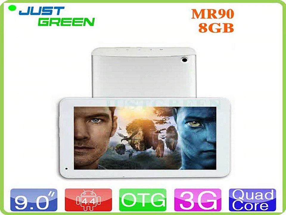 9 inch Justgreen 3G Tablet PC Android 4.4 OS MTK8382 Quad Core 1.3GHz 1GB/8GB  Camera Dual SIM Phone Call table PC MR90 OTG FM-in Tablet PCs from Computer