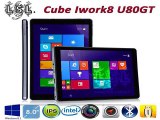 Original Cube Iwork8 3G U80GT Dual OS Windows 8   Android 4.4 Dual Boot Tablet PC 2GB 32GB Intel Z3735E Quad Core HDMI Tablets-in Tablet PCs from Computer