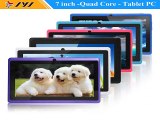 7inch Capacitive Allwinner A33 Google Android 4.4 Tablet PC Quad Core 8GB/16GB Dual Cameras WiFi 1.6GHz Free Shipping-in Tablet PCs from Computer
